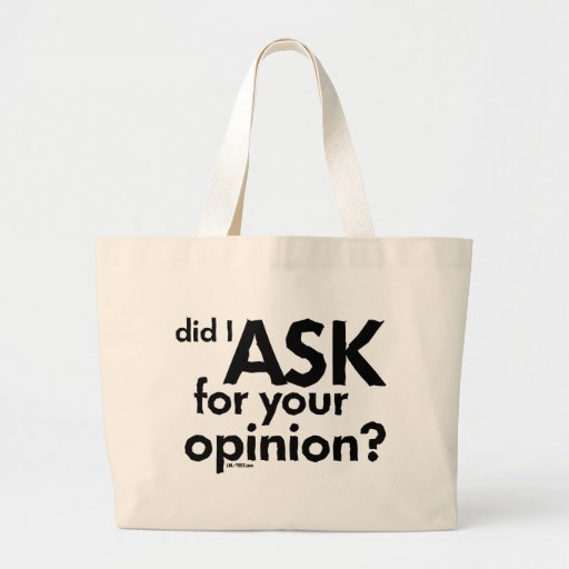 J'ai demandé sac fourre-tout