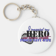 J'AI ÉPOUSÉ MA MARINE DE HÉROS PORTE-CLEFS