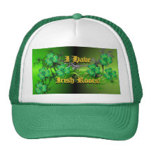 J'ai le chapeau de racines d'Irlandais Casquettes De Camionneur
