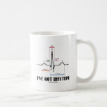 J'ai le rythme (ECG/EKG - le contour de ruelle d'O Mug À Café