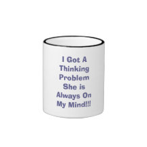 J'ai obtenu un problème de pensée qu'elle est touj mug à café