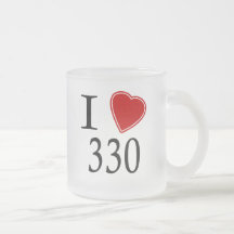 J'aime 330 Akron Tasse