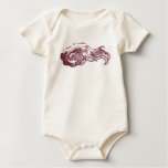 J'aime à la barboteuse/à combinaison de bébé de ba