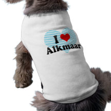 J'aime Alkmaar, Pays-Bas Vêtements Pour Animaux Domestiques