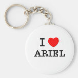 J'aime Ariel Porte-clé