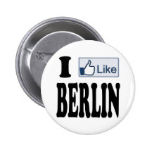 J'aime Berlin Allemagne Pin's Avec Agrafe