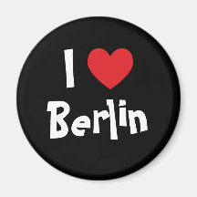 J'aime Berlin Magnets Pour Réfrigérateur