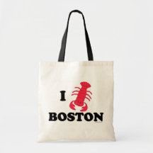 J'aime Boston Sac De Toile