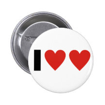 J'aime ceux à des amours pin's avec agrafe