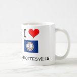 J'aime Charlottesville la Virginie Mugs À Café