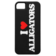 J'AIME DES ALLIGATORS COQUE iPhone 5 Case-Mate