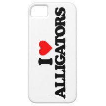J'AIME DES ALLIGATORS iPhone 5 CASE