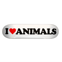 J'AIME DES ANIMAUX SKATEBOARDS PERSONNALISABLES