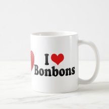 J'aime des bonbons mug à café
