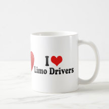 J'aime des conducteurs de limousine tasse