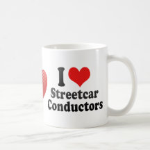 J'aime des conducteurs de tramway tasses