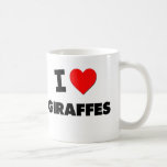 J'aime des girafes mugs