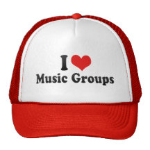 J'aime des groupes de musique casquette de camionneur