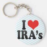 J'aime des IRA Porte-clefs