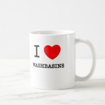 J'aime des lavabos tasse à café