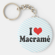 J'aime des macramés porte-clés