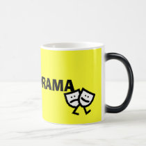 J'AIME des masques du DRAME w/walking morphing la  tasses