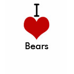 J'aime des ours (de coeur) t-shirt