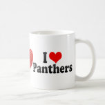 J'aime des panthères tasse