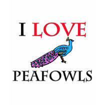 J'aime des Peafowls T-shirts
