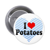 J'aime des pommes de terre badges