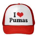 J'aime des Pumas Casquette De Camionneur