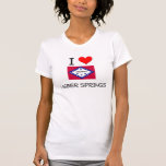 J'aime des RESSORTS Arkansas de HEBER T-shirt