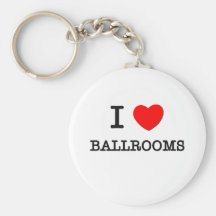 J'aime des salles de bal porte-clefs