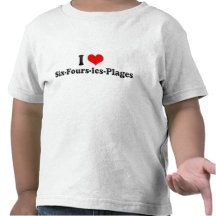J'aime des Six-Fours-les-Plages, France T-shirts