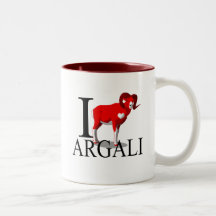 J'aime des tasses d'Argali