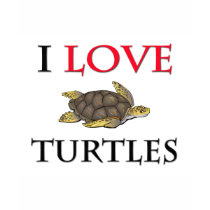 J'aime des tortues t-shirt