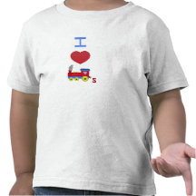 J'aime des trains t-shirts