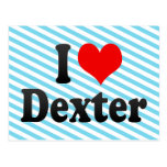J'aime Dexter Carte Postale