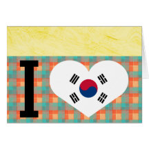 J'aime Hanguk Cartes De Vœux