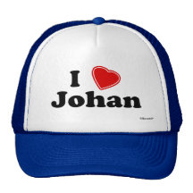 J'aime Johan Casquette