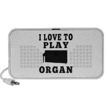 J'aime jouer l'organe haut-parleur notebook