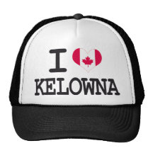 J'aime Kelowna Casquettes
