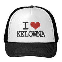 J'aime Kelowna Casquettes