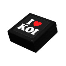 J'AIME KOI BOÎTES À BIJOUX