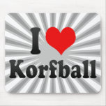 J'aime Korfball Tapis De Souris