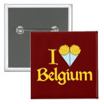 J'aime la Belgique Badges