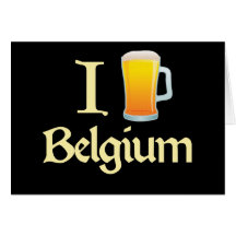 J'aime la Belgique Cartes De Vœux