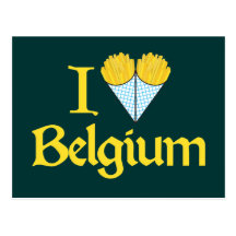 J'aime la Belgique Cartes Postales