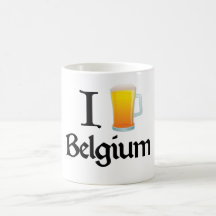 J'aime la Belgique Mug À Café