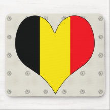 J'aime la Belgique Tapis De Souris
